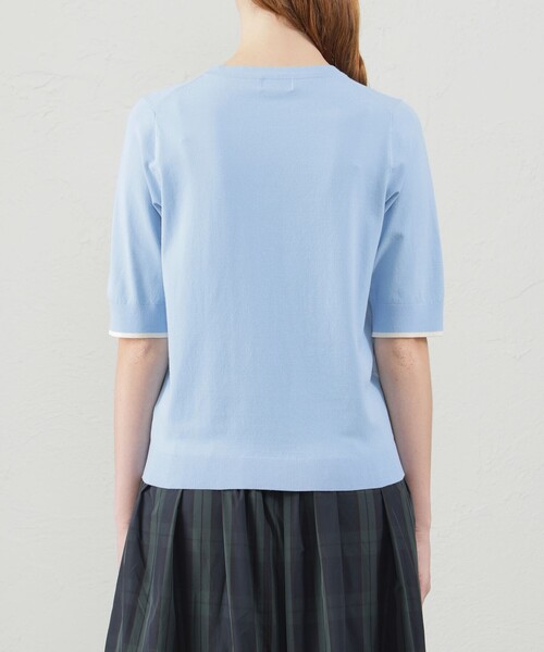 【セール】カフスラインハーフスリーブニット（ニット/セーター）｜MACKINTOSH PHILOSOPHY（マッキントッシュ フィロソフィー）