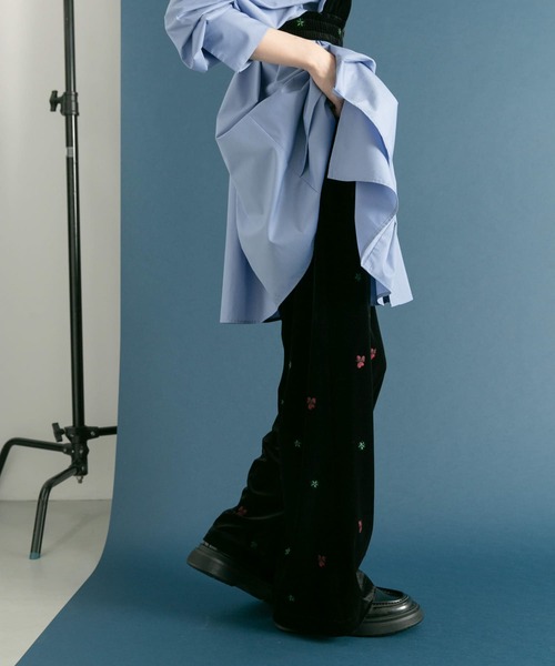 KBF（ケイビーエフ）の「ベロアイージーパンツ（その他パンツ・レディース・ブラック系その他/ブラウン系その他/ブラック・ONE）」の18枚目の写真