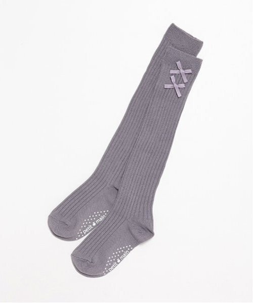 セール】リボンオーバーニーソックス（ソックス/靴下）｜petit main