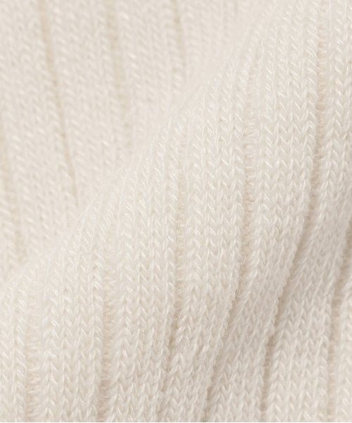 petit main（プティマイン）の「リボンオーバーニーソックス（ソックス/靴下・キッズ・ブラック/オフホワイト/グレー・S/M/L）」の8枚目の写真