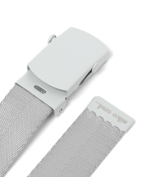 niko and...（ニコアンド）の「オリジナルテープガチャベルト2（ベルト・レディース・グレー/ブルー/イエロー・0）」の5枚目の写真