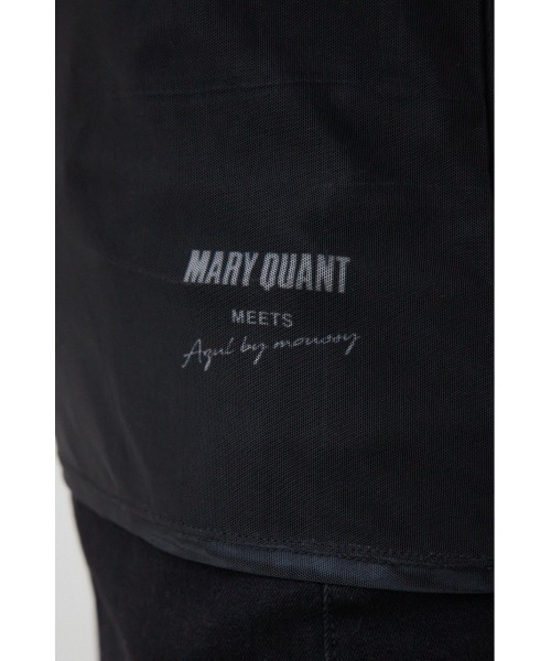 AZUL by moussy（アズールバイマウジー）の「MARY QUANT×AZUL　シアータトゥートップス（Tシャツ/カットソー・レディース・ブラック/ライトベージュ・FREE）」の18枚目の写真