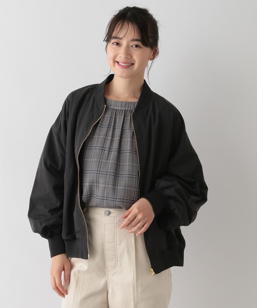 GLOBAL WORK Smile Seed Store(グローバルワーク スマイルシードストア)の「撥水UV/MA-1/131064(MA-1・レディース・カーキ/ブラック/ベージュ・MEDIUM/X-LARGE/LARGE/SMALL)」の8枚目の写真