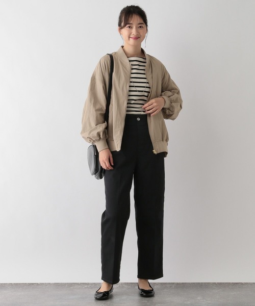 GLOBAL WORK Smile Seed Store(グローバルワーク スマイルシードストア)の「撥水UV/MA-1/131064(MA-1・レディース・カーキ/ブラック/ベージュ・MEDIUM/X-LARGE/LARGE/SMALL)」の10枚目の写真