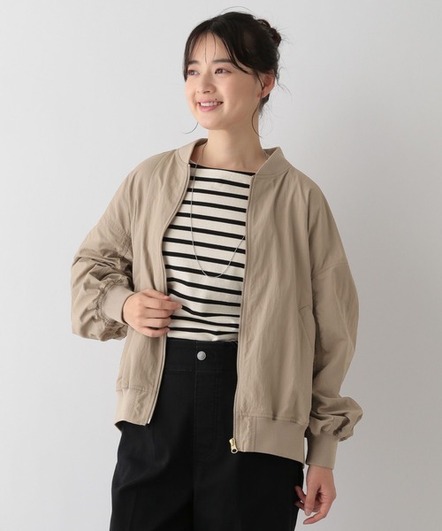 GLOBAL WORK Smile Seed Store(グローバルワーク スマイルシードストア)の「撥水UV/MA-1/131064(MA-1・レディース・カーキ/ブラック/ベージュ・MEDIUM/X-LARGE/LARGE/SMALL)」の13枚目の写真