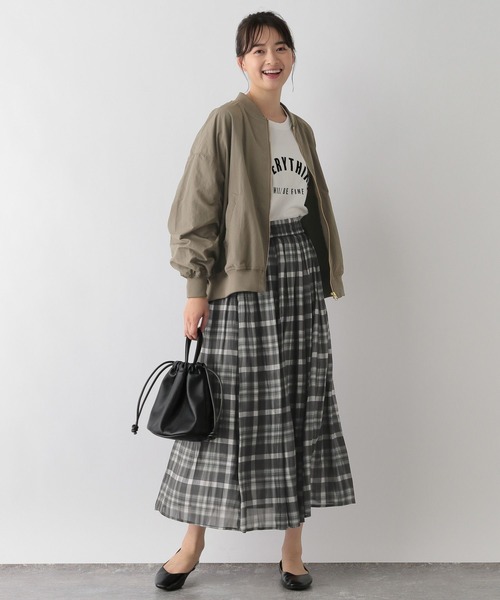 GLOBAL WORK Smile Seed Store(グローバルワーク スマイルシードストア)の「撥水UV/MA-1/131064(MA-1・レディース・カーキ/ブラック/ベージュ・MEDIUM/X-LARGE/LARGE/SMALL)」の18枚目の写真