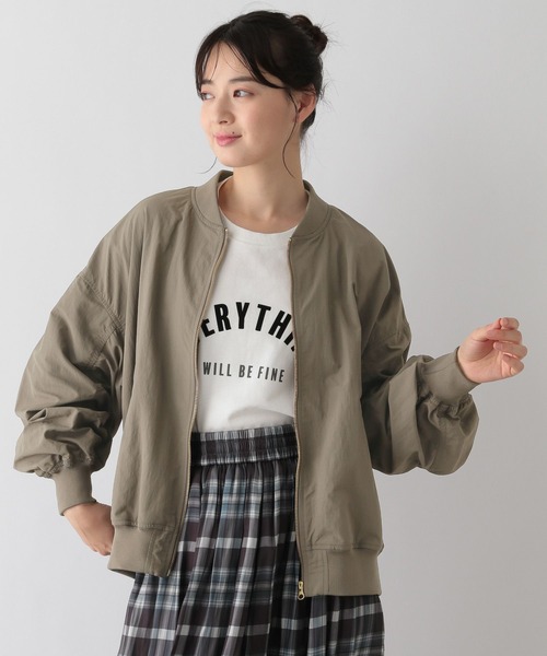 GLOBAL WORK Smile Seed Store(グローバルワーク スマイルシードストア)の「撥水UV/MA-1/131064(MA-1・レディース・カーキ/ブラック/ベージュ・MEDIUM/X-LARGE/LARGE/SMALL)」の20枚目の写真