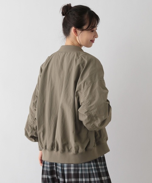 GLOBAL WORK Smile Seed Store(グローバルワーク スマイルシードストア)の「撥水UV/MA-1/131064(MA-1・レディース・カーキ/ブラック/ベージュ・MEDIUM/X-LARGE/LARGE/SMALL)」の21枚目の写真