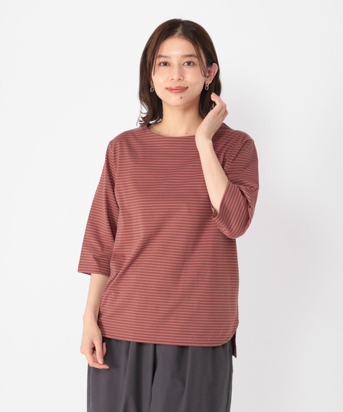 studio CLIP（スタディオクリップ）の「アソートハーフスリーブTシャツ（Tシャツ/カットソー・レディース・オフホワイト/その他1/その他2/スモーク・MEDIUM/LARGE）」の4枚目の写真