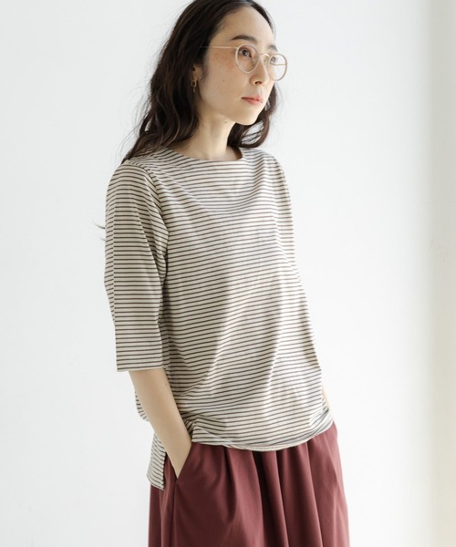 studio CLIP（スタディオクリップ）の「アソートハーフスリーブTシャツ（Tシャツ/カットソー・レディース・オフホワイト/その他1/その他2/スモーク・MEDIUM/LARGE）」の7枚目の写真