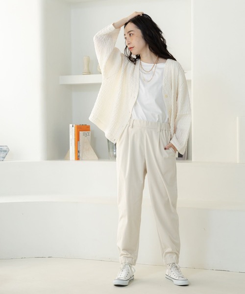 studio CLIP（スタディオクリップ）の「アソートハーフスリーブTシャツ（Tシャツ/カットソー・レディース・オフホワイト/その他1/その他2/スモーク・MEDIUM/LARGE）」の13枚目の写真