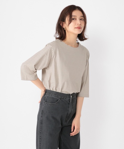 studio CLIP（スタディオクリップ）の「アソートハーフスリーブTシャツ（Tシャツ/カットソー・レディース・オフホワイト/その他1/その他2/スモーク・MEDIUM/LARGE）」の15枚目の写真