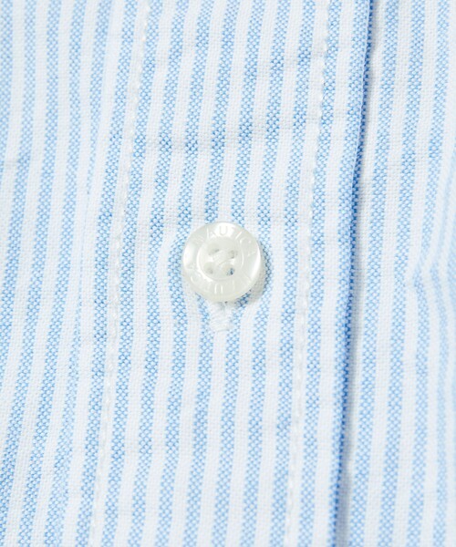 NAUTICA（ノーティカ）の「NAUTICA/ノーティカ Oxford L/S Shirts/オックスフォード ロングスリーブシャツ（シャツ/ブラウス・メンズ・オフホワイト/ブルー/グリーン/サックスブルー・MEDIUM/X-LARGE/LARGE）」の9枚目の写真
