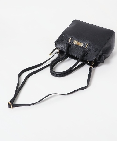 URBAN RESEARCH ROSSO WOMEN（アーバンリサーチ　ロッソ）の「AULENTTI　ベルト付バッグ（ハンドバッグ・レディース・ブラック・FREE）」の6枚目の写真