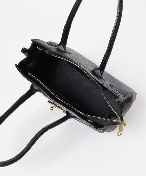 URBAN RESEARCH ROSSO WOMEN（アーバンリサーチ　ロッソ）の「AULENTTI　ベルト付バッグ（ハンドバッグ・レディース・ブラック・FREE）」の7枚目の写真