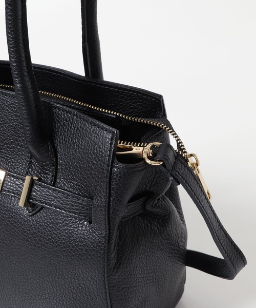 URBAN RESEARCH ROSSO WOMEN（アーバンリサーチ　ロッソ）の「AULENTTI　ベルト付バッグ（ハンドバッグ・レディース・ブラック・FREE）」の9枚目の写真