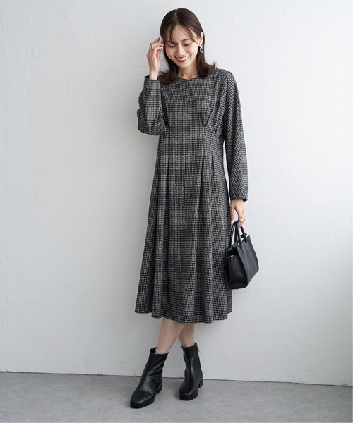 IKKA LOUNGE(イッカラウンジ)の「カットジャガードワンピース(ワンピース・レディース・その他1/ブラウン系その他・L/M/S)」の16枚目の写真