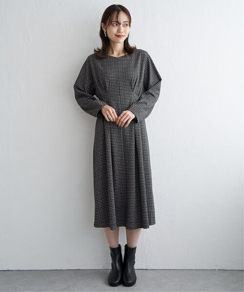 IKKA LOUNGE(イッカラウンジ)の「カットジャガードワンピース(ワンピース・レディース・その他1/ブラウン系その他・L/M/S)」の22枚目の写真