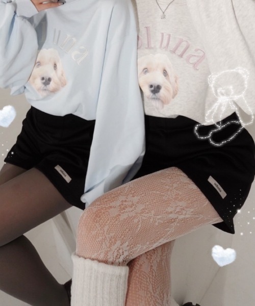 INTER FACTORY(インターファクトリー)の「soluna - ハイウエストショートパンツ - made in INTER FACTORY(その他パンツ・レディース・ブラック・SMALL/MEDIUM)」の5枚目の写真