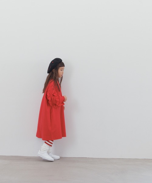 LOWRYS FARM（ローリーズファーム）の「ＵＳＡソデフリルワンピース　148563（ワンピース・キッズ・レッド/ブルー系その他/ブラック・140cm/130cm/120cm/110cm/150cm）」の15枚目の写真