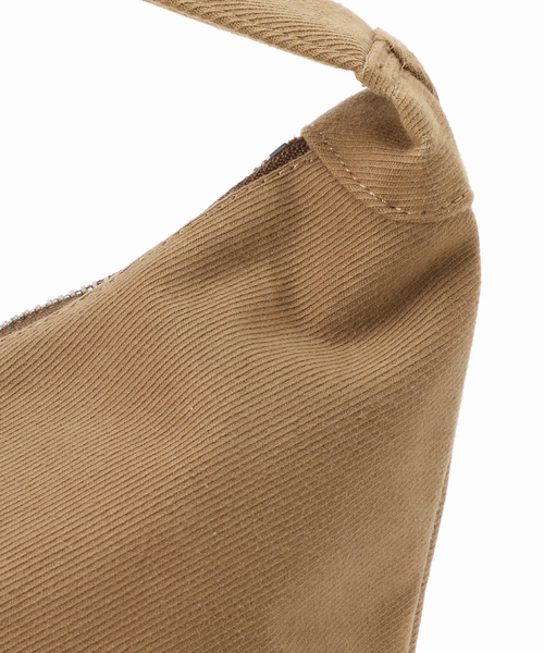 ORCIVAL（オーシバル）の「【ORCIVAL/オーシバル】HBT_HANDBAG SMALL OR-H0336（ハンドバッグ・レディース・ブラック/キャメル・FREE）」の6枚目の写真