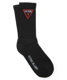 GUESS JEANS（ゲスジーンズ）の「GUESS JEANS Unisex Traingle Crew Sock 靴下（ソックス/靴下）」
