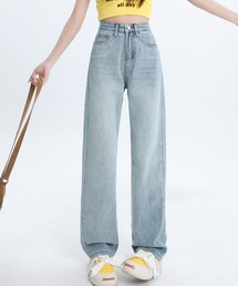 aimoha | 【Aimoha】ストレートレッグジーンズ(デニムパンツ)