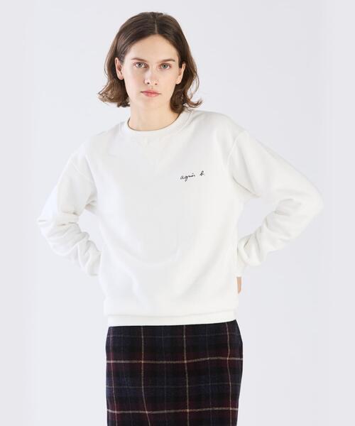 セール】ロゴ プリント コットン 長袖 スウェット（スウェット