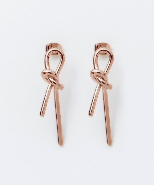 結びピアス  (両耳用)