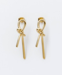 結びピアス  (両耳用)