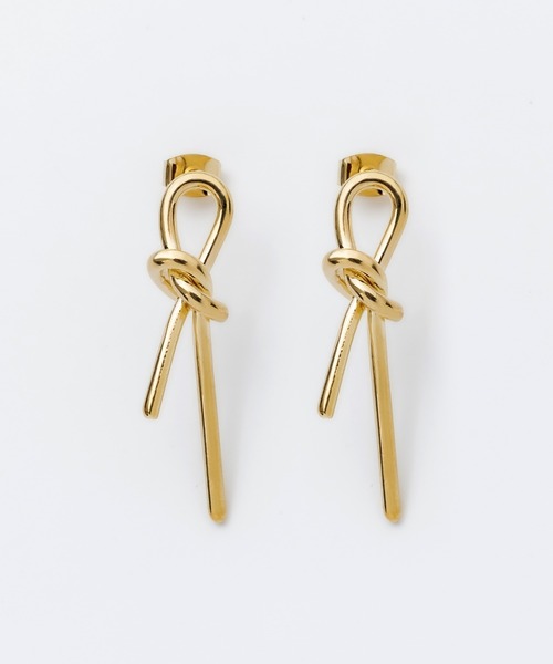 セール】結びピアス (両耳用)（ピアス（両耳用））｜ciite