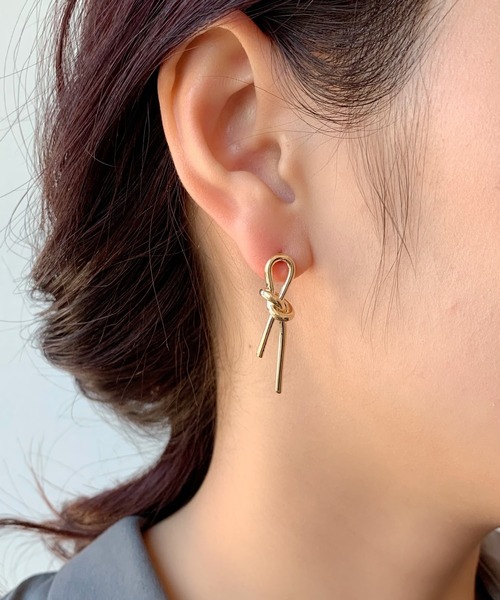 セール】イヤーカフ風ピアス (両耳用)（ピアス（両耳用