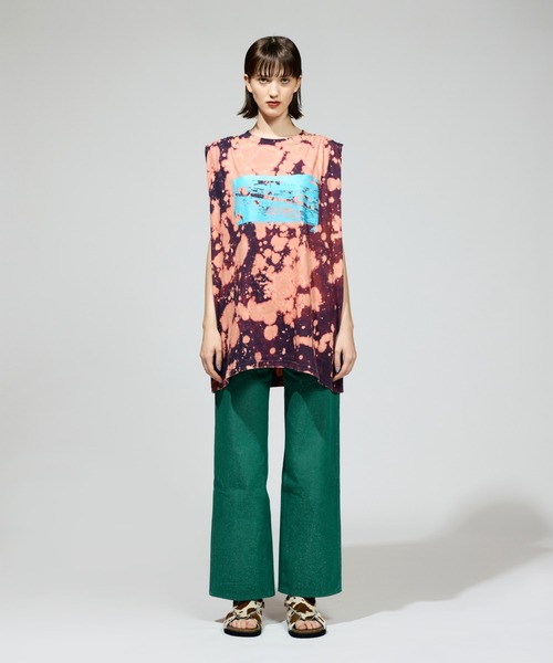 NON TOKYO(ノントーキョー)の「NON TOKYO/ノントーキョー/ラメデニムパンツ(デニムパンツ・レディース・ブラック/グリーン/インディゴブルー・2/1)」の7枚目の写真
