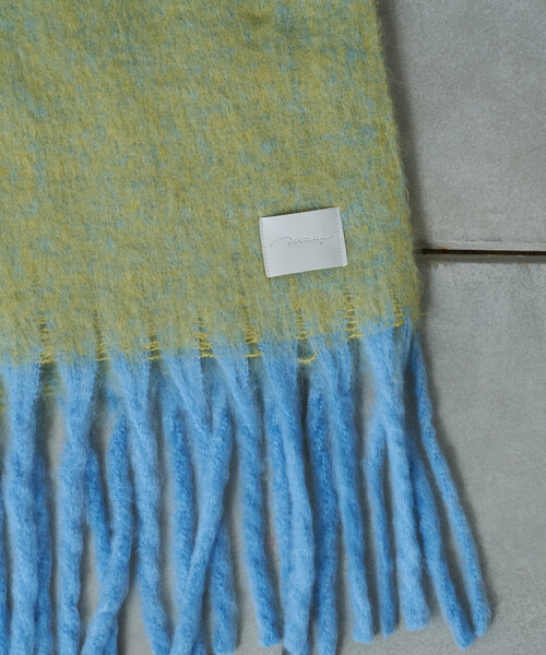 Actually（アクチュアリー）の「ブークレシャンブレーストール（ストール/ショール・レディース・ピンク/イエロー・フリー）」の14枚目の写真