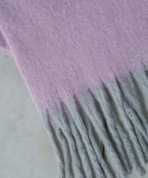 Actually（アクチュアリー）の「ブークレシャンブレーストール（ストール/ショール・レディース・ピンク/イエロー・フリー）」の17枚目の写真