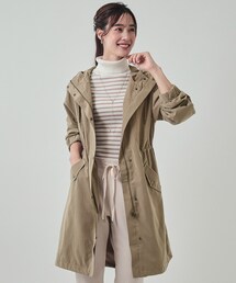 SHOO・LA・RUE | 大人カジュアルコーデに　ミリタリーフードコート(その他アウター)