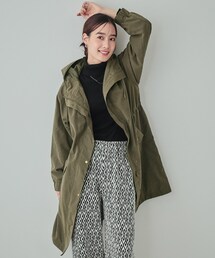 SHOO・LA・RUE | 大人カジュアルコーデに　ミリタリーフードコート(その他アウター)