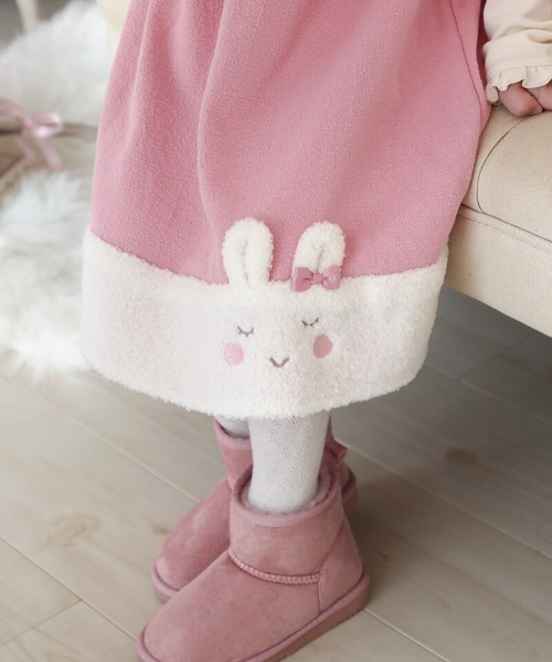coeur a coeur（クーラクール）の「coeur a coeur ドッキングワンピース（ワンピース・キッズ・ピンク/レッド・90cm/100cm/110cm）」の11枚目の写真
