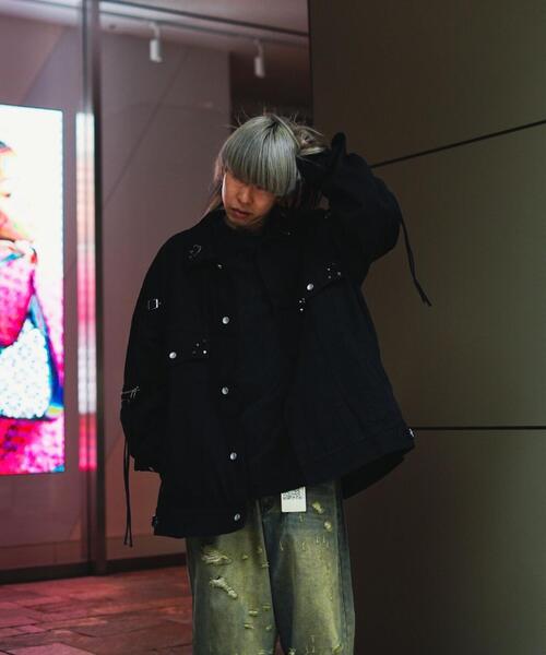 FR(13)NDS(フレンズ)の「FR(13)NDS/フレンズ/11OZ DENIM BLOUSON(ブルゾン・メンズ・ブラック・F)」の7枚目の写真