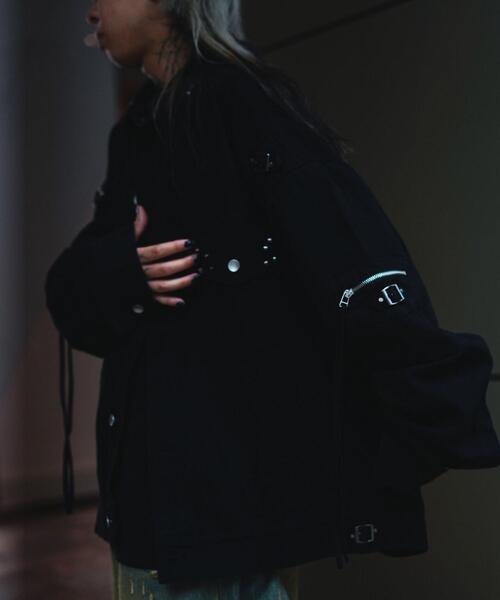 FR(13)NDS(フレンズ)の「FR(13)NDS/フレンズ/11OZ DENIM BLOUSON(ブルゾン・メンズ・ブラック・F)」の8枚目の写真