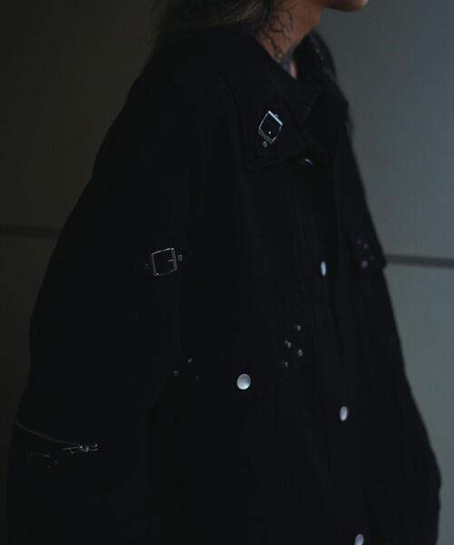 FR(13)NDS(フレンズ)の「FR(13)NDS/フレンズ/11OZ DENIM BLOUSON(ブルゾン・メンズ・ブラック・F)」の9枚目の写真