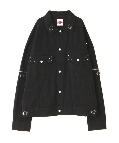 FR(13)NDS(フレンズ)の「FR(13)NDS/フレンズ/11OZ DENIM BLOUSON(ブルゾン・メンズ・ブラック・F)」の10枚目の写真