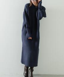 SENSE OF PLACE by URBAN RESEARCH | 『WEB/一部店舗限定』センターシームサムホールニットワンピース(ワンピース)