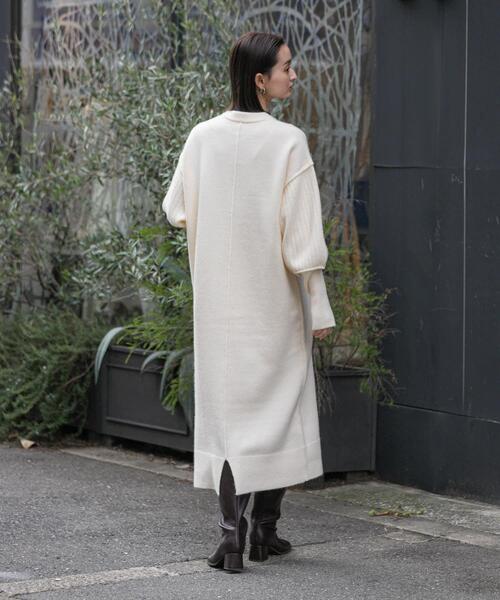 【セール】『WEB/一部店舗限定』センターシームサムホールニットワンピース（ワンピース）｜SENSE OF PLACE by URBAN RESEARCH（センスオブプレイスバイアーバンリサーチ）