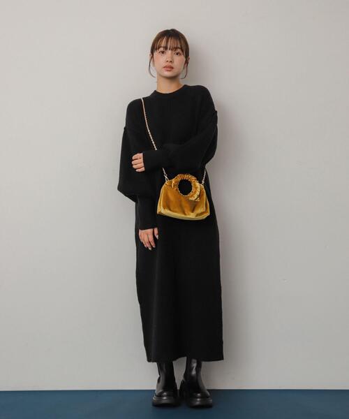 【セール】『WEB/一部店舗限定』センターシームサムホールニットワンピース（ワンピース）｜SENSE OF PLACE by URBAN RESEARCH（センスオブプレイスバイアーバンリサーチ）