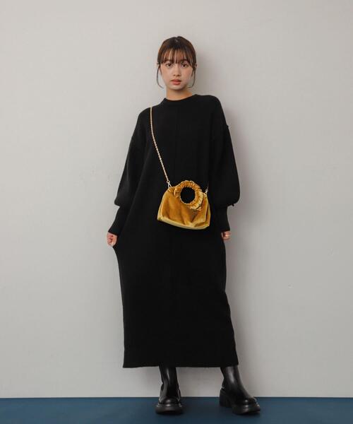 【セール】『WEB/一部店舗限定』センターシームサムホールニットワンピース（ワンピース）｜SENSE OF PLACE by URBAN RESEARCH（センスオブプレイスバイアーバンリサーチ）