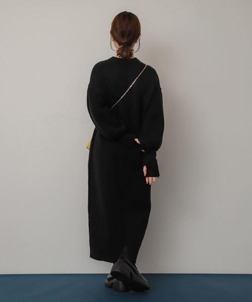 【セール】『WEB/一部店舗限定』センターシームサムホールニットワンピース（ワンピース）｜SENSE OF PLACE by URBAN RESEARCH（センスオブプレイスバイアーバンリサーチ）