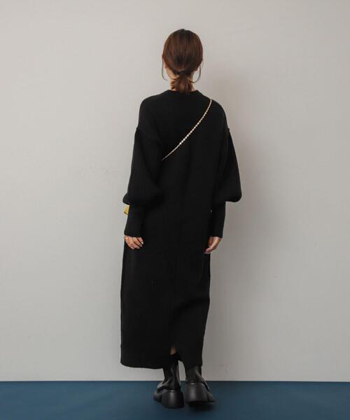 【セール】『WEB/一部店舗限定』センターシームサムホールニットワンピース（ワンピース）｜SENSE OF PLACE by URBAN RESEARCH（センスオブプレイスバイアーバンリサーチ）