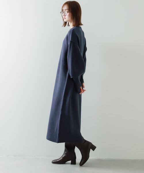 【セール】『WEB/一部店舗限定』センターシームサムホールニットワンピース（ワンピース）｜SENSE OF PLACE by URBAN RESEARCH（センスオブプレイスバイアーバンリサーチ）