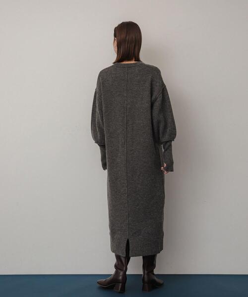 【セール】『WEB/一部店舗限定』センターシームサムホールニットワンピース（ワンピース）｜SENSE OF PLACE by URBAN RESEARCH（センスオブプレイスバイアーバンリサーチ）